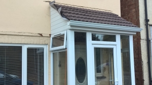 white-metal-gutter